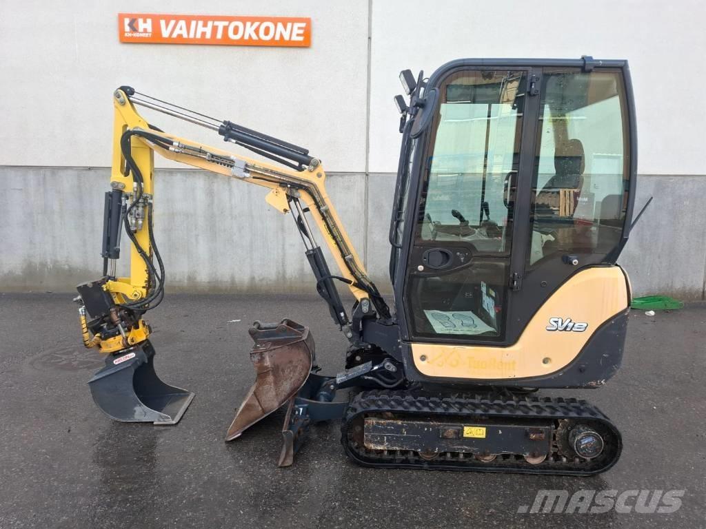 Yanmar SV 18 Minigravemaskiner