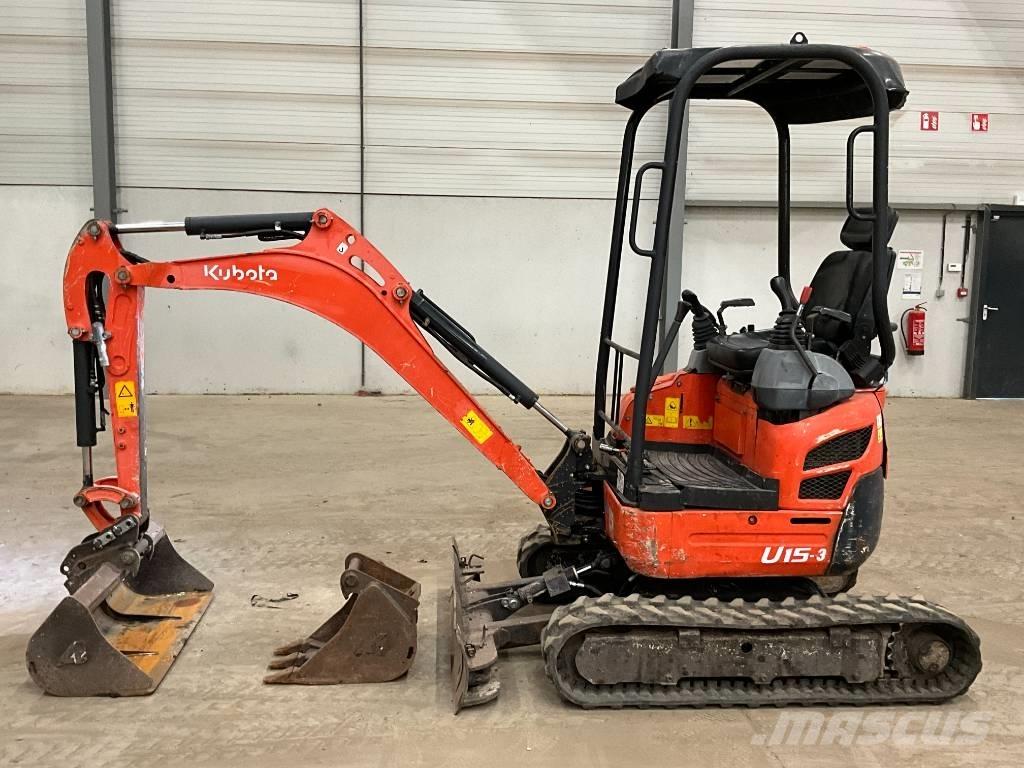 Kubota U 15-3 Minigravemaskiner