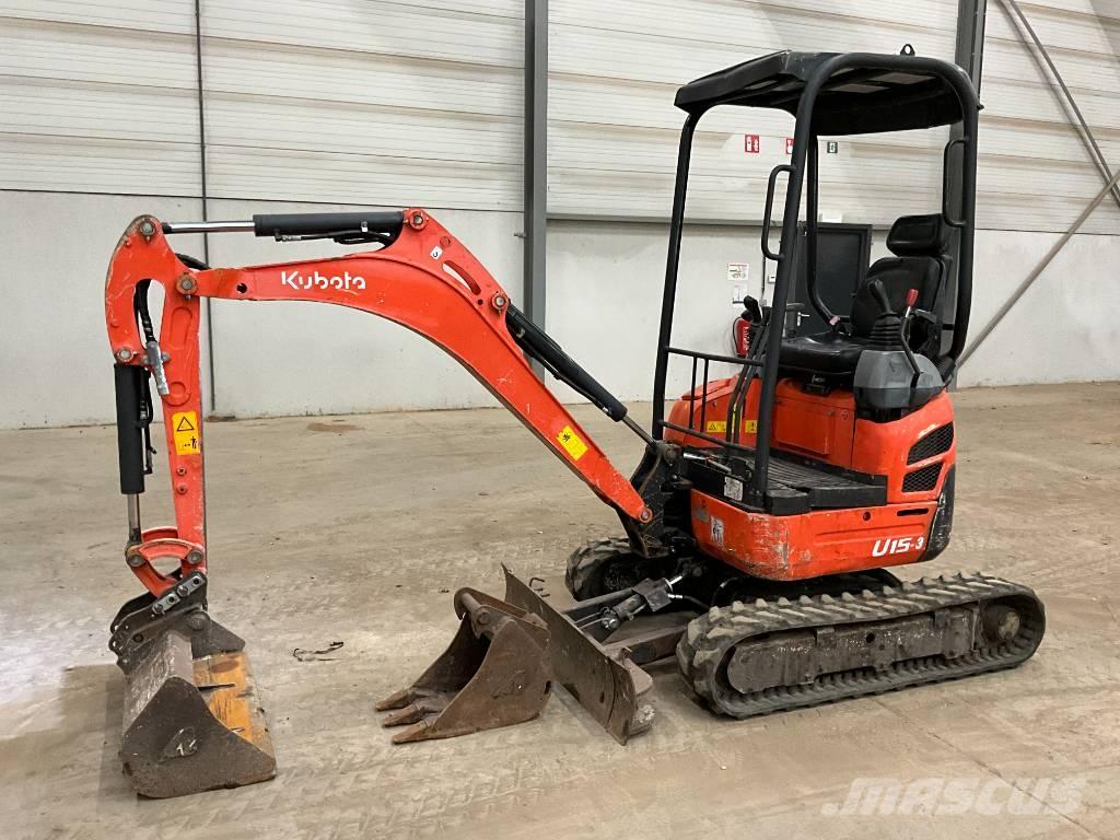 Kubota U 15-3 Minigravemaskiner