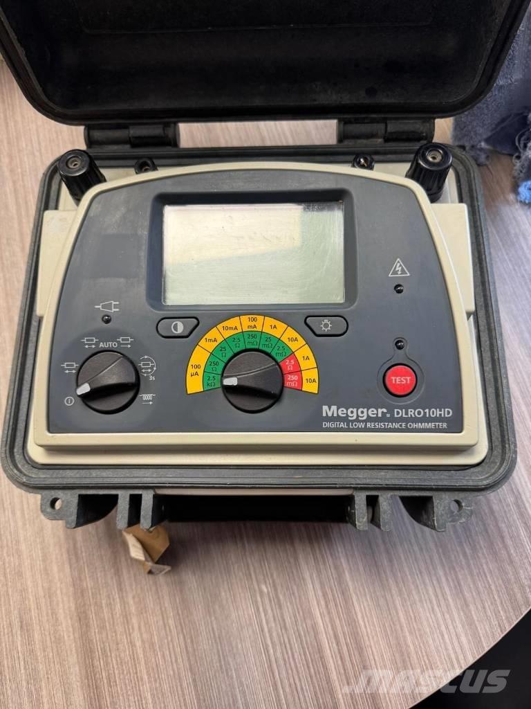  MEGGER DLR010 Instrumenter, måle- og automatiseringsudstyr