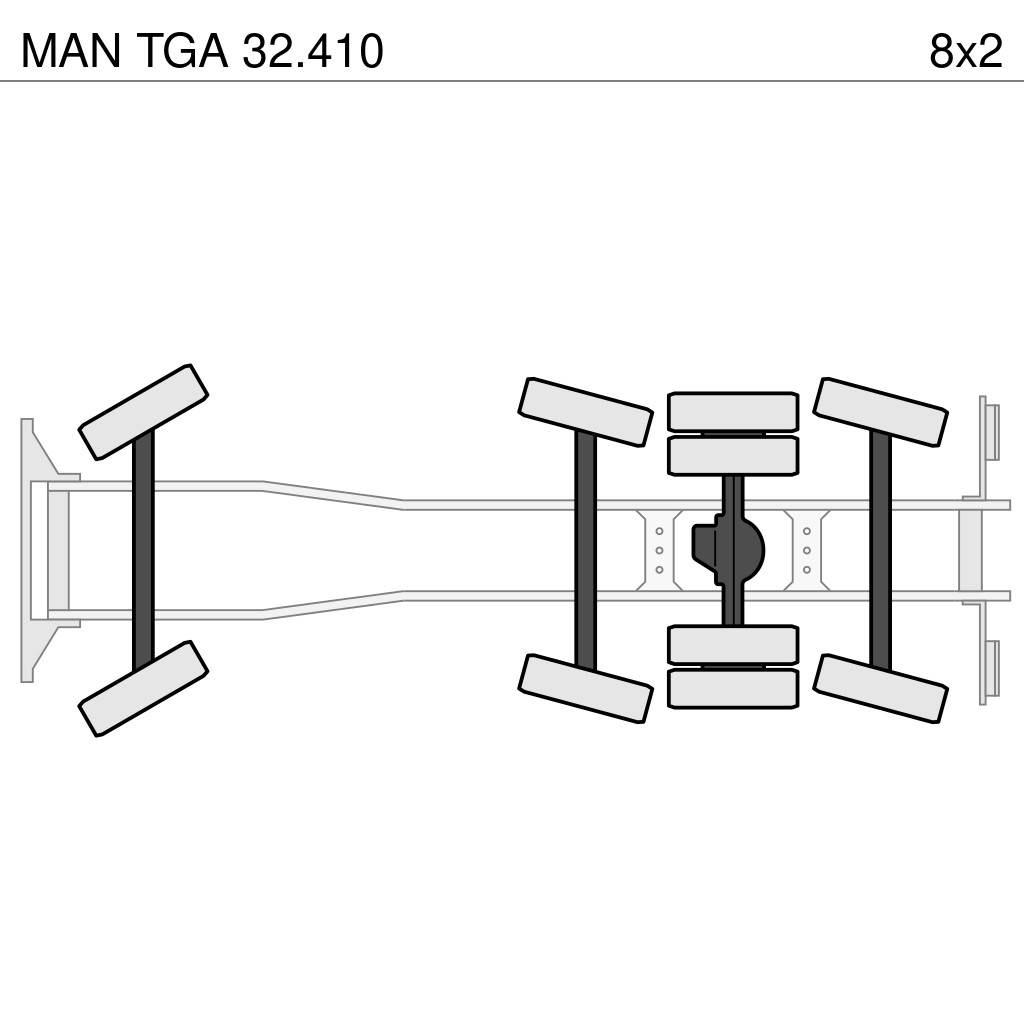 MAN TGA 32.410 Lastbiler med tip