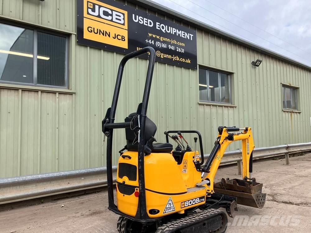 JCB MICRO 8008 Minigravemaskiner