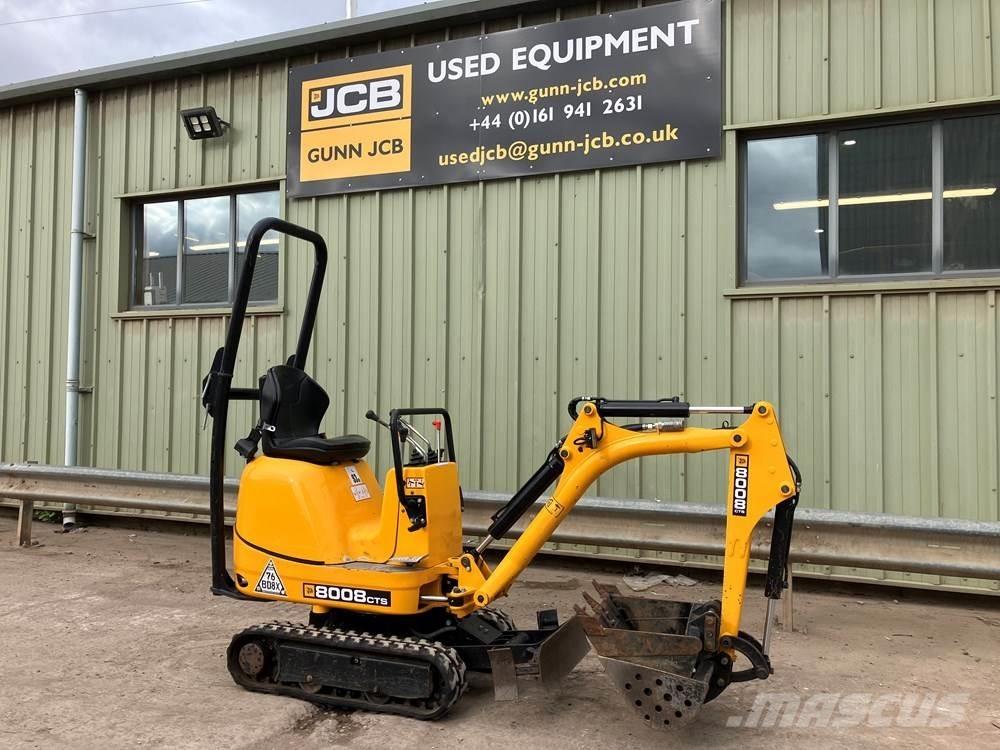 JCB MICRO 8008 Minigravemaskiner