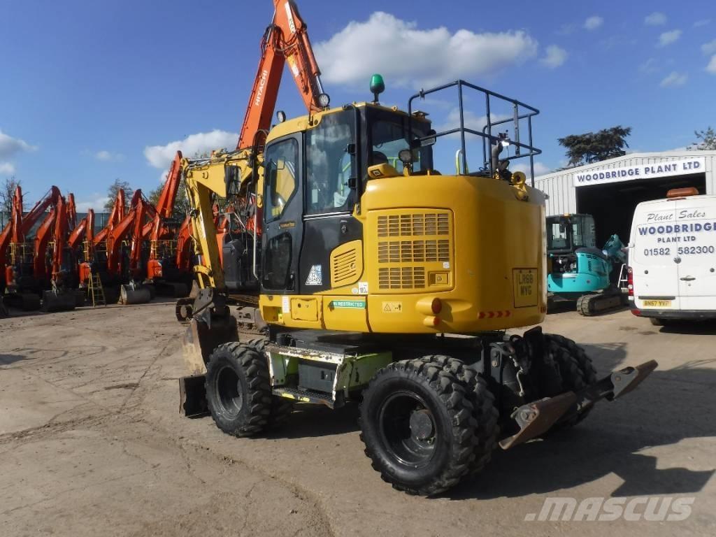 Komatsu PW118MR-11 Gravemaskiner på hjul