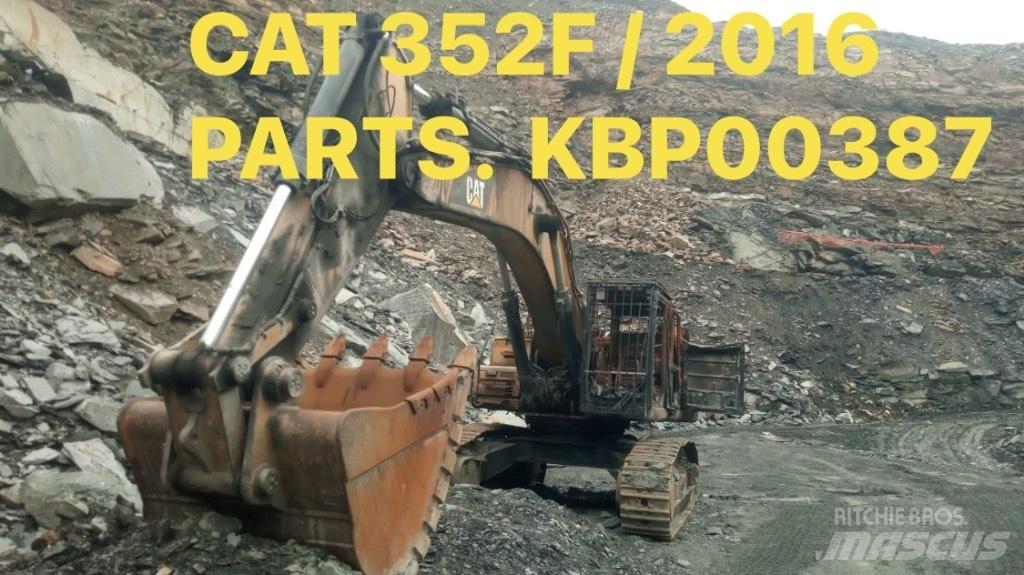 CAT 352 F Gravemaskiner på larvebånd
