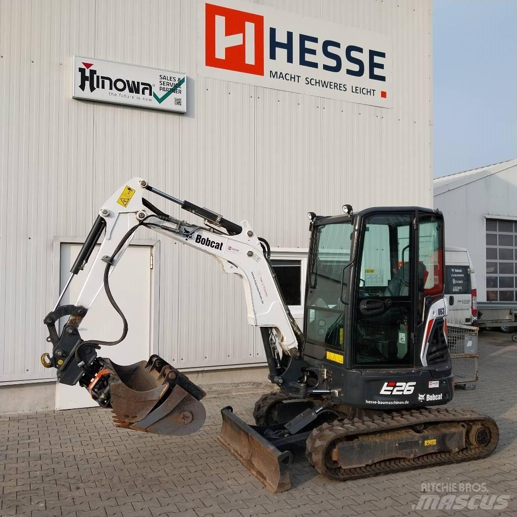 Bobcat E 26 Kabine Minigravemaskiner