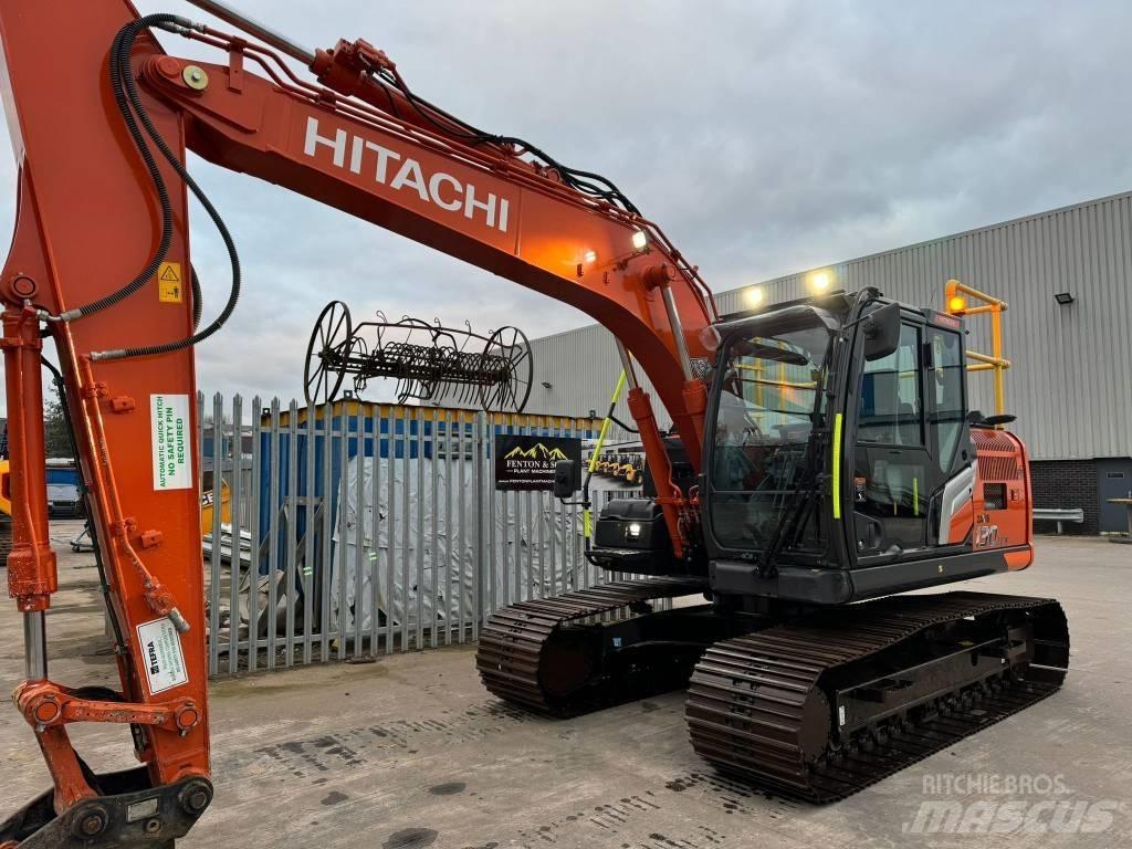 Hitachi ZX 130-7 Gravemaskiner på larvebånd