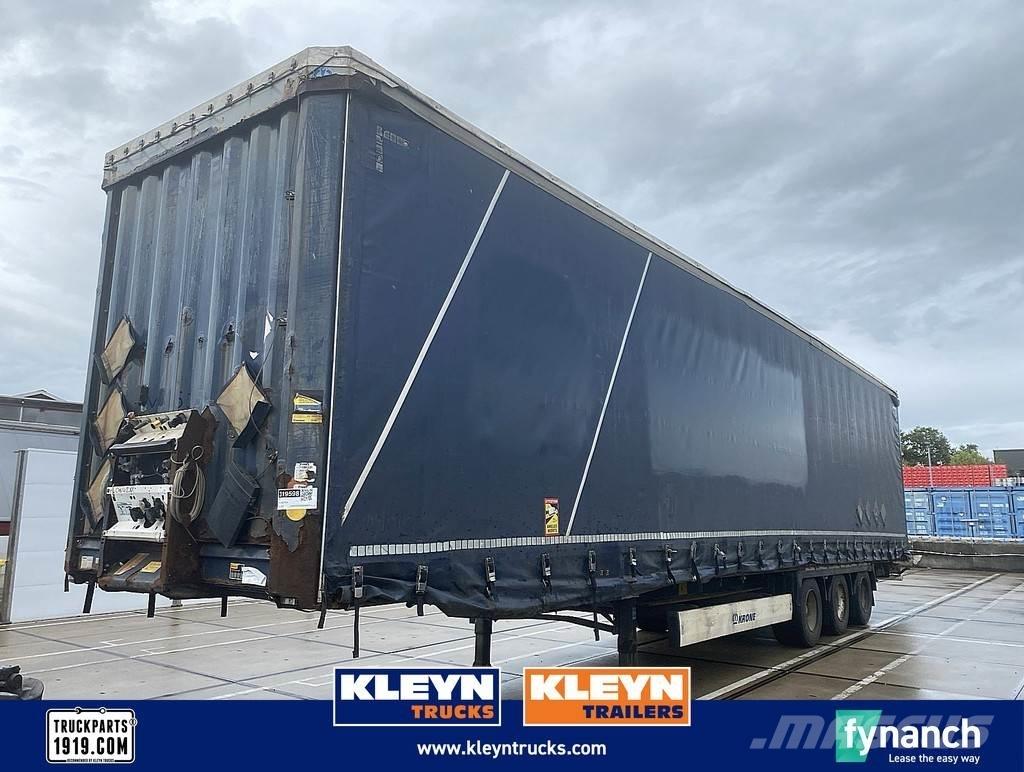 Krone N/A Semi-trailer med Gardinsider