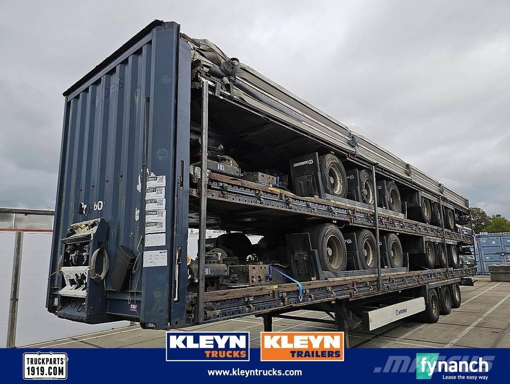 Krone N/A Semi-trailer med Gardinsider