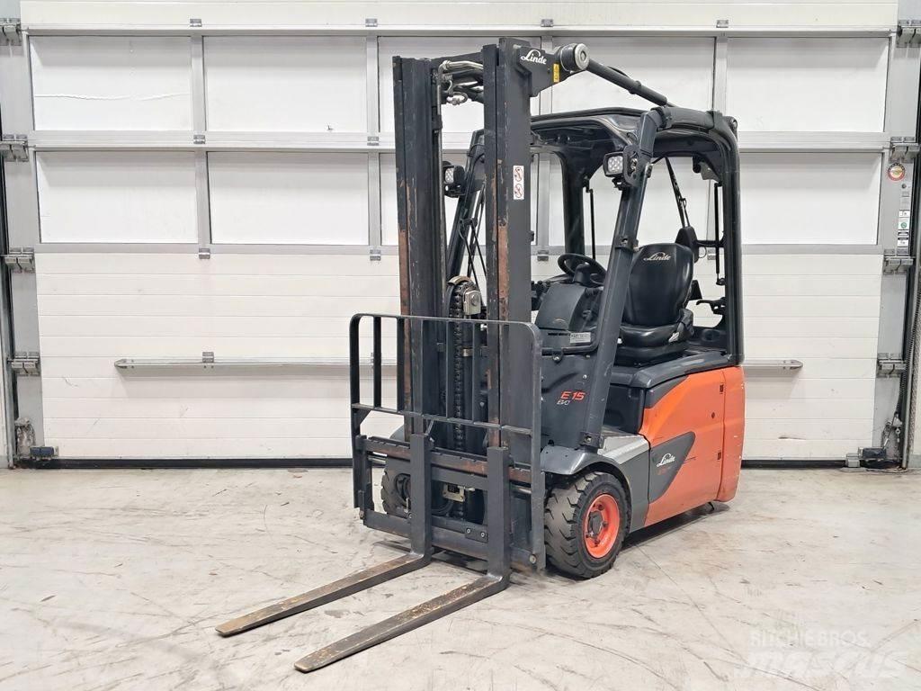 Linde E15-02 El gaffeltrucks