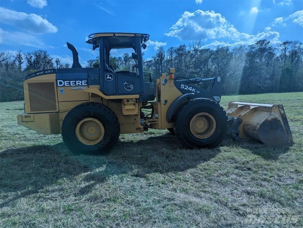 John Deere 524KII Læssemaskiner på hjul