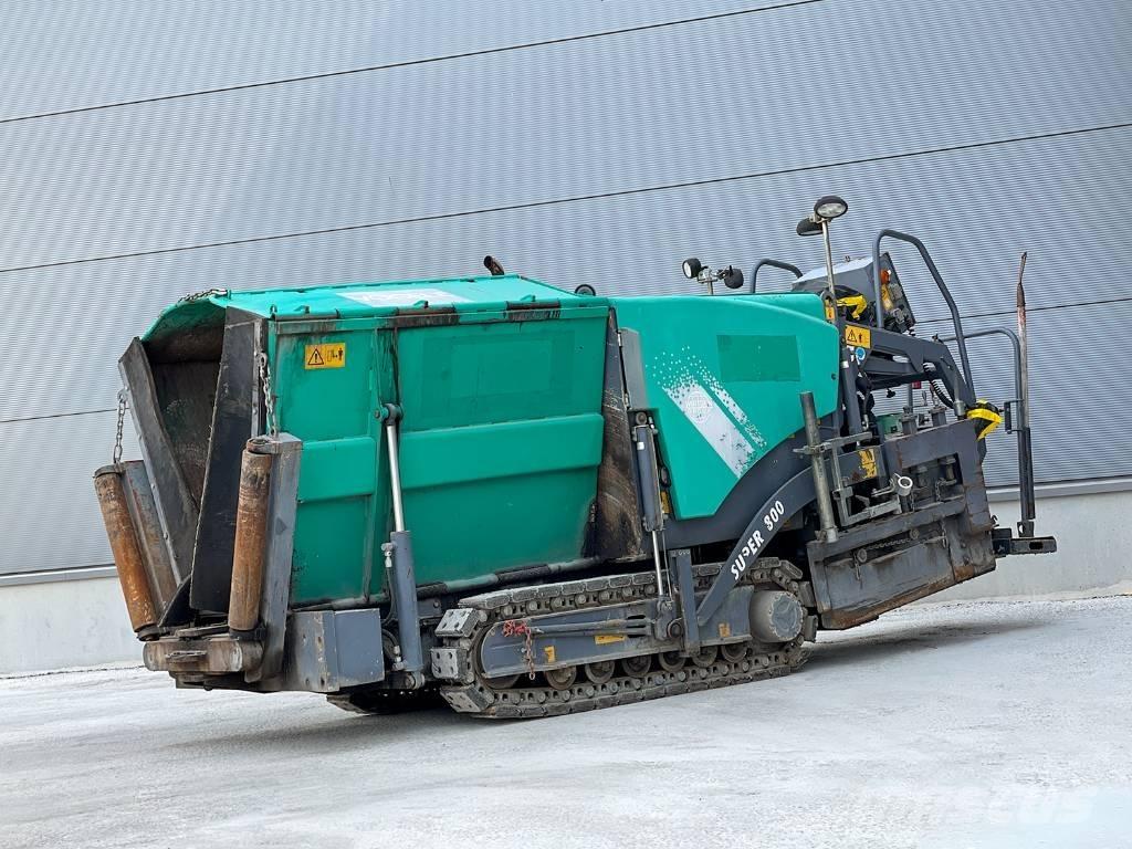 Vögele SUPER 800 Asfaltudlæggere