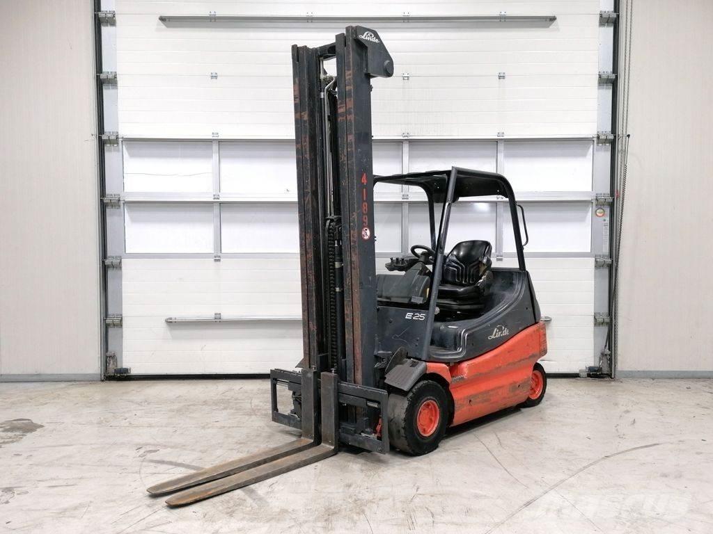 Linde E25-02 El gaffeltrucks
