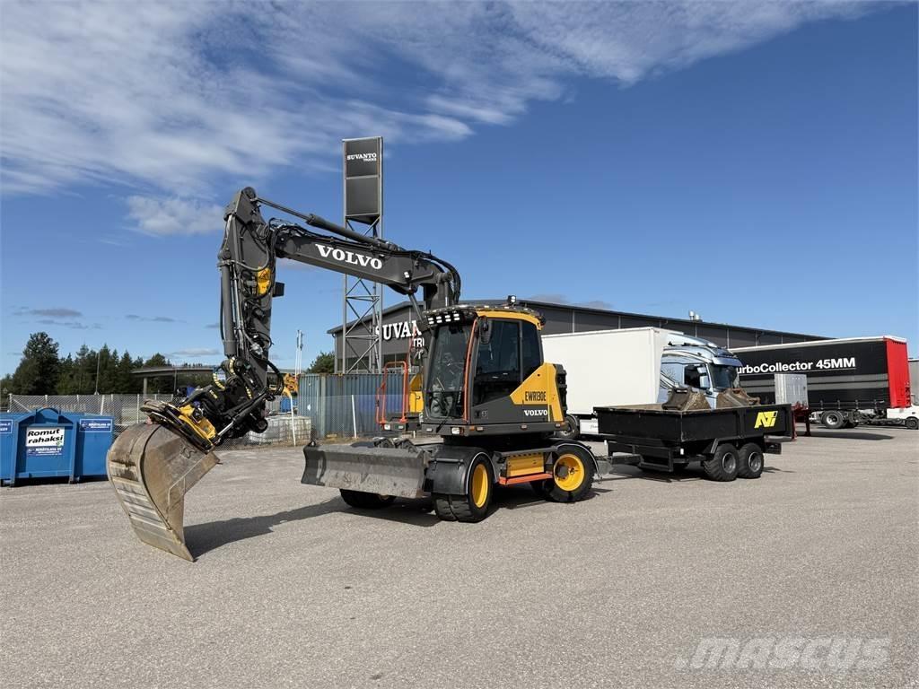Volvo EWR130E Gravemaskiner på hjul