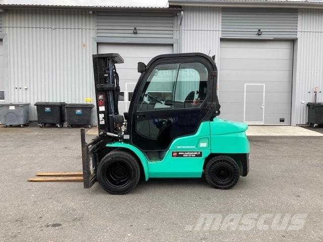 Mitsubishi FD35N Diesel gaffeltrucks
