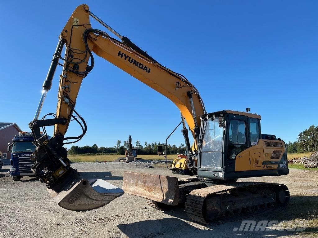 Hyundai HX 160 L Gravemaskiner på larvebånd