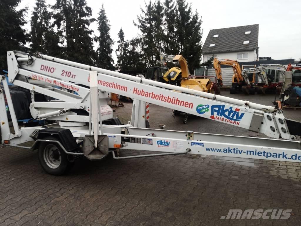 Dino 210 XT Trailermonterede lifte