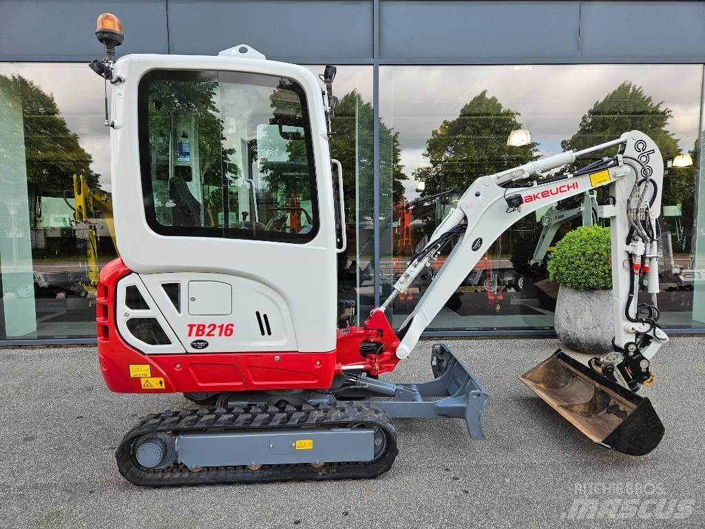 Takeuchi TB 216 Minigravemaskiner