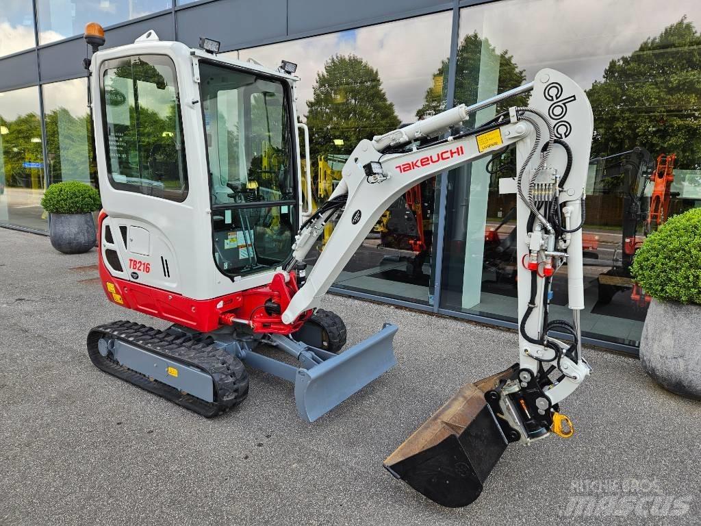 Takeuchi TB 216 Minigravemaskiner
