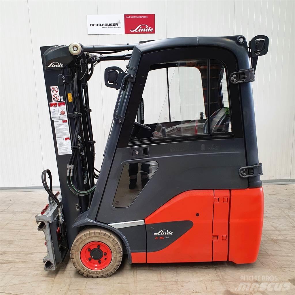 Linde E16C El gaffeltrucks
