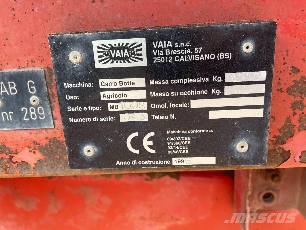 Vaia MB 100 Gyllevogne/Slamsugere