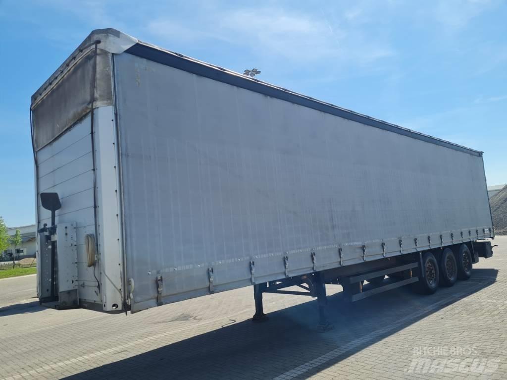 Schmitz SCS 24 Semi-trailer med Gardinsider