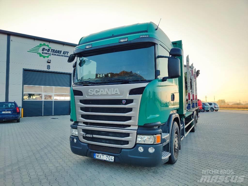 Scania G 450 Tømmertransport