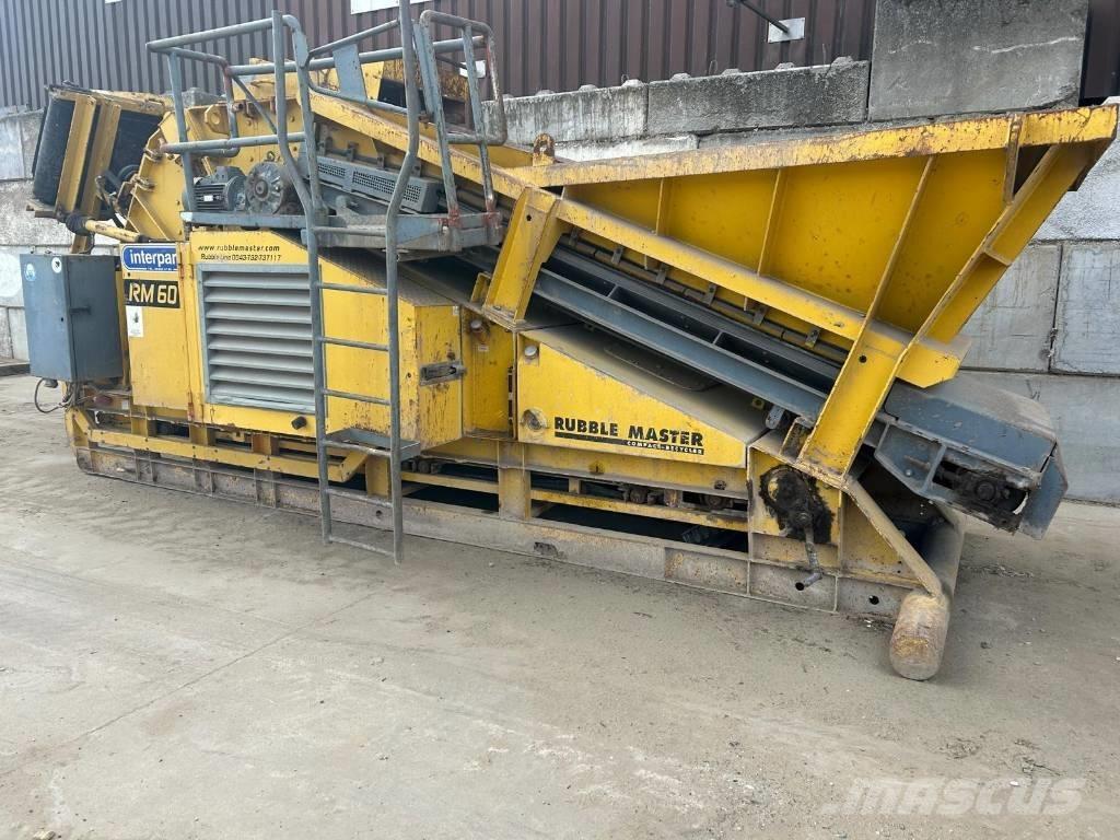 Rubble Master RM 60 Knusere - anlæg