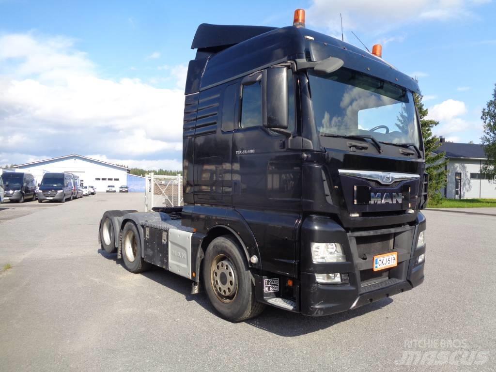 MAN TGX 28.480 Trækkere