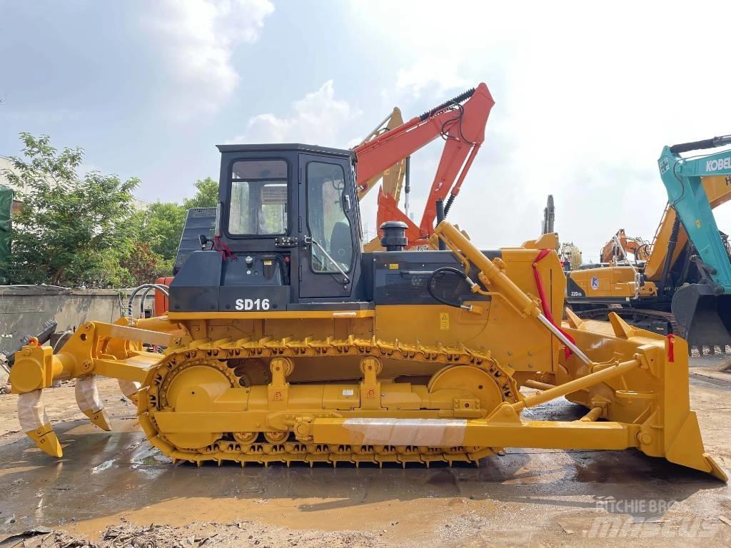 Shantui SD 16 Bulldozer på larvebånd