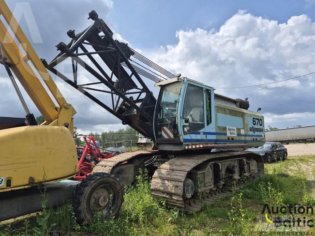 Sennebogen 670R Kraner på larvebånd