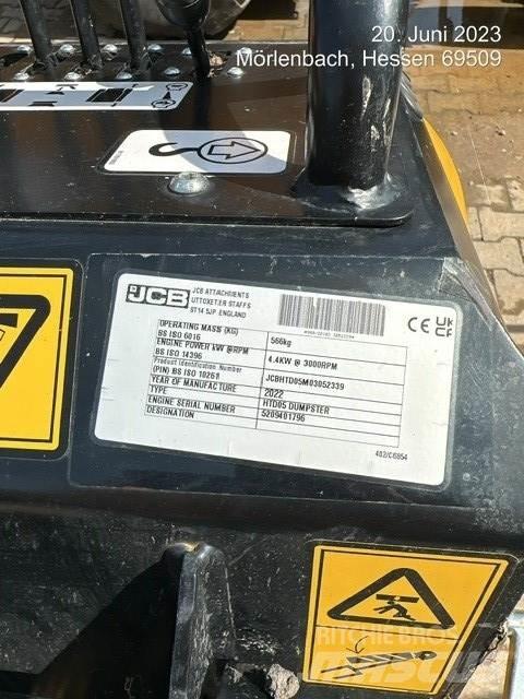 JCB HTD5 mit Tritt Dumpere