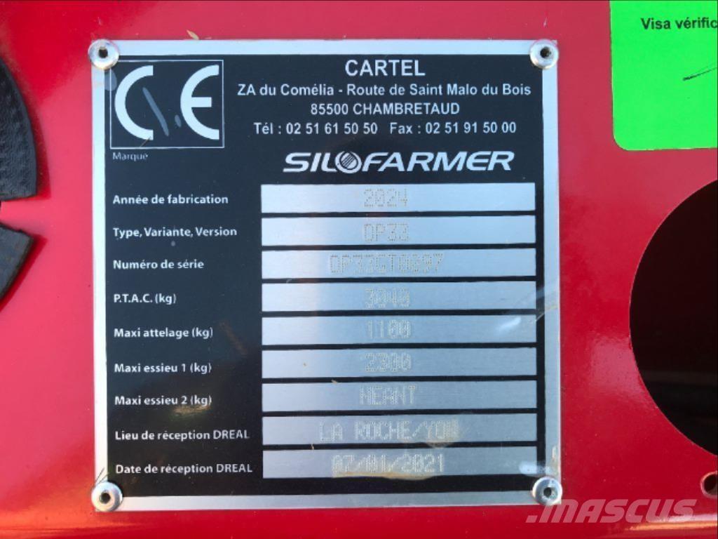 Silofarmer 280 Balleskærere og -stablere