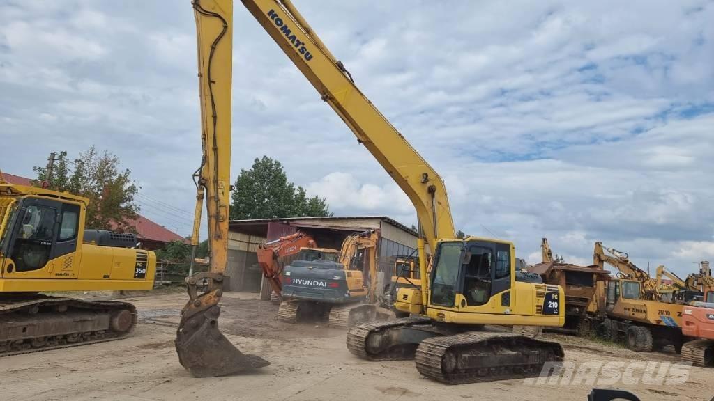 Komatsu 210 - 8 Long Gravemaskiner på larvebånd