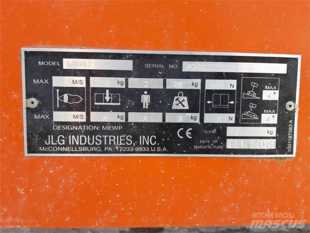 JLG 600AJ Bomlifte med knækarm