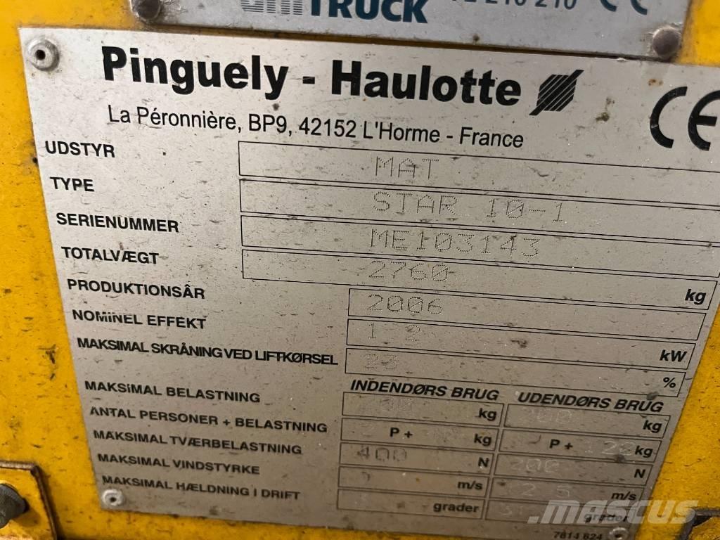 Haulotte Star 10 Vertical mast lifts