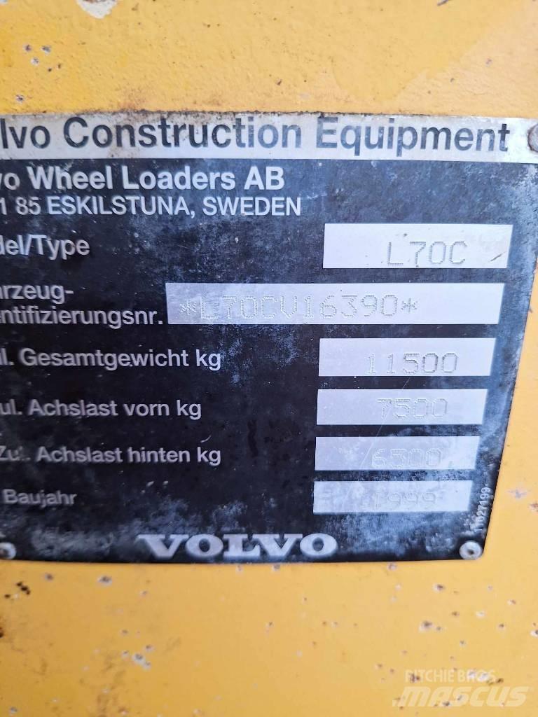 Volvo L 70 C Læssemaskiner på hjul