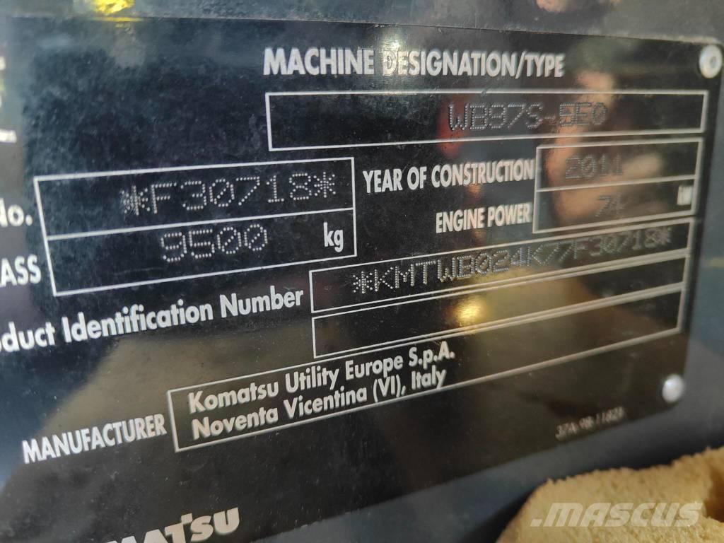 Komatsu WB97S-5E0 Rendegravere