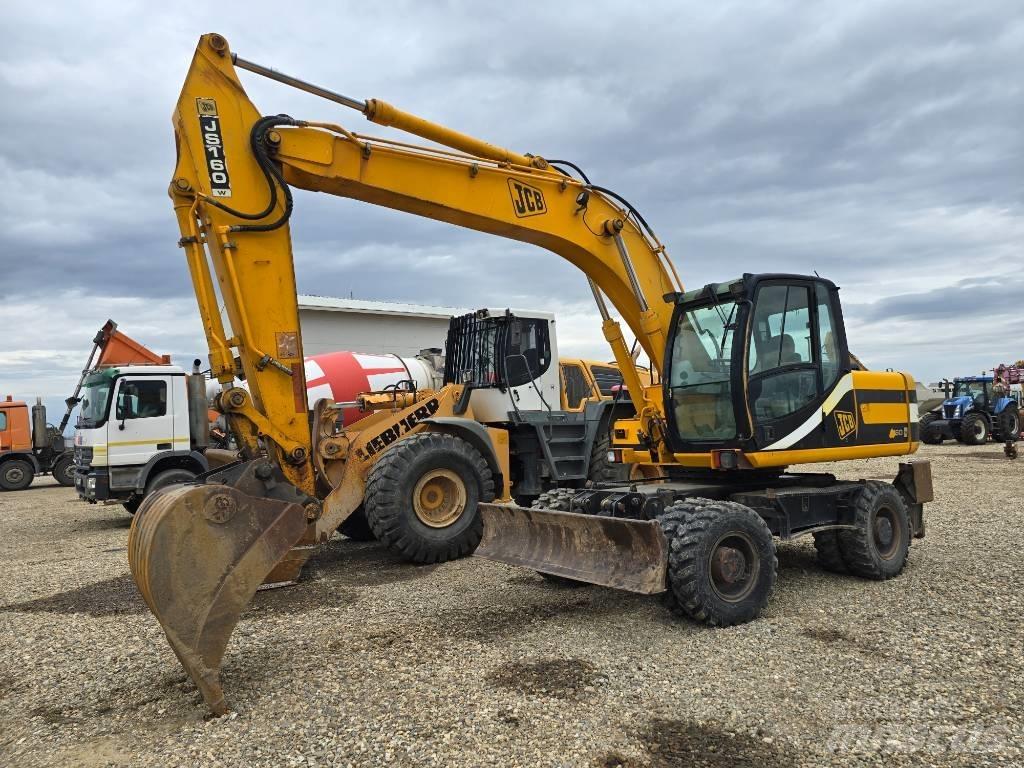 JCB JS 160 W Gravemaskiner på hjul