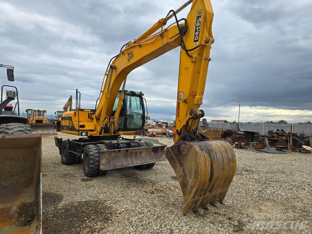 JCB JS 160 W Gravemaskiner på hjul