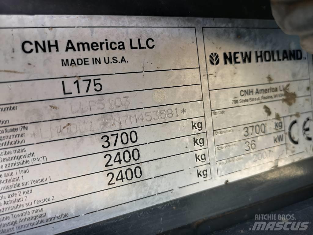 New Holland L 175 Minilæsser - skridstyret