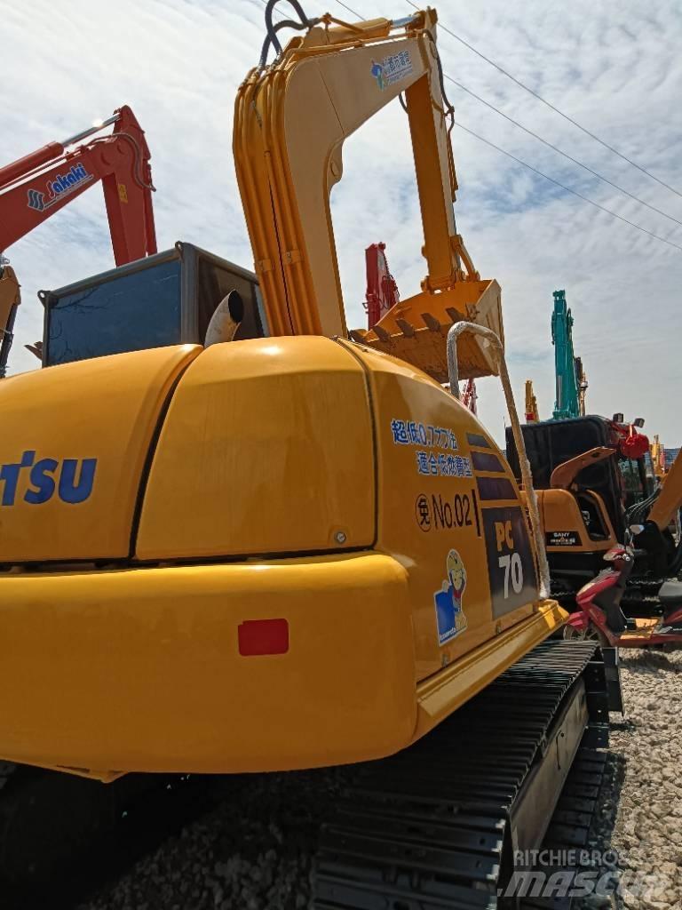 Komatsu PC 70 Gravemaskiner på larvebånd