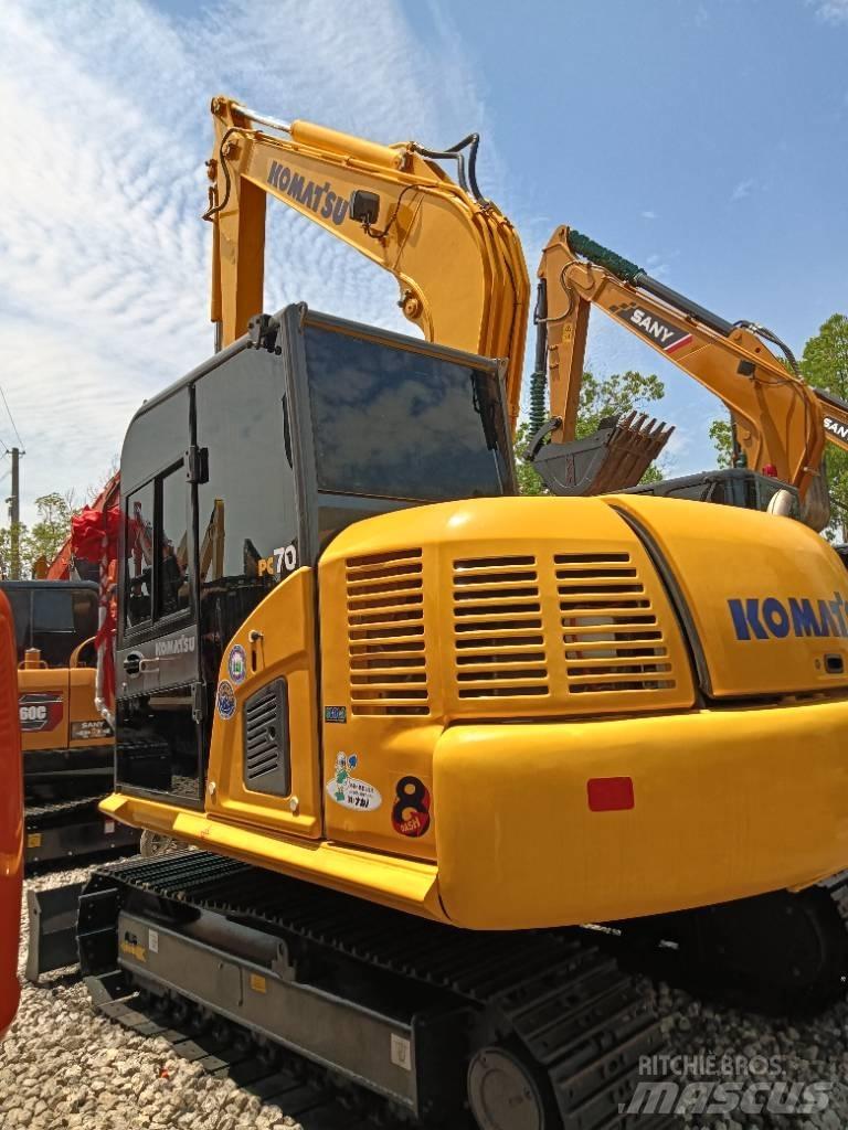 Komatsu PC 70 Gravemaskiner på larvebånd