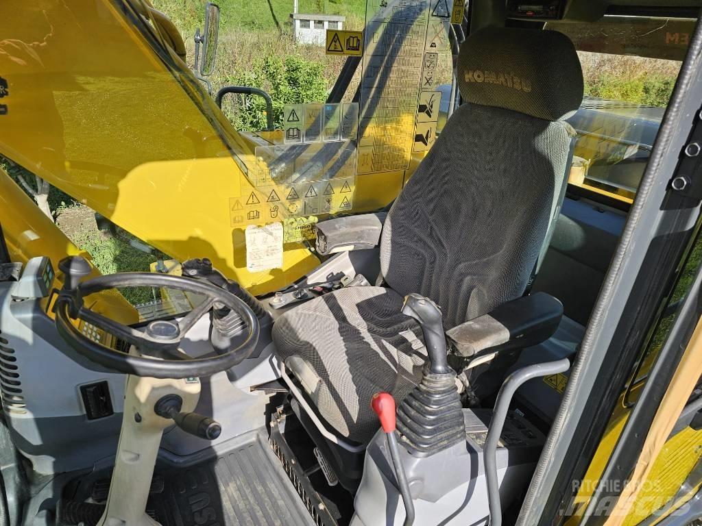 Komatsu PW 180-7 Gravemaskiner på hjul