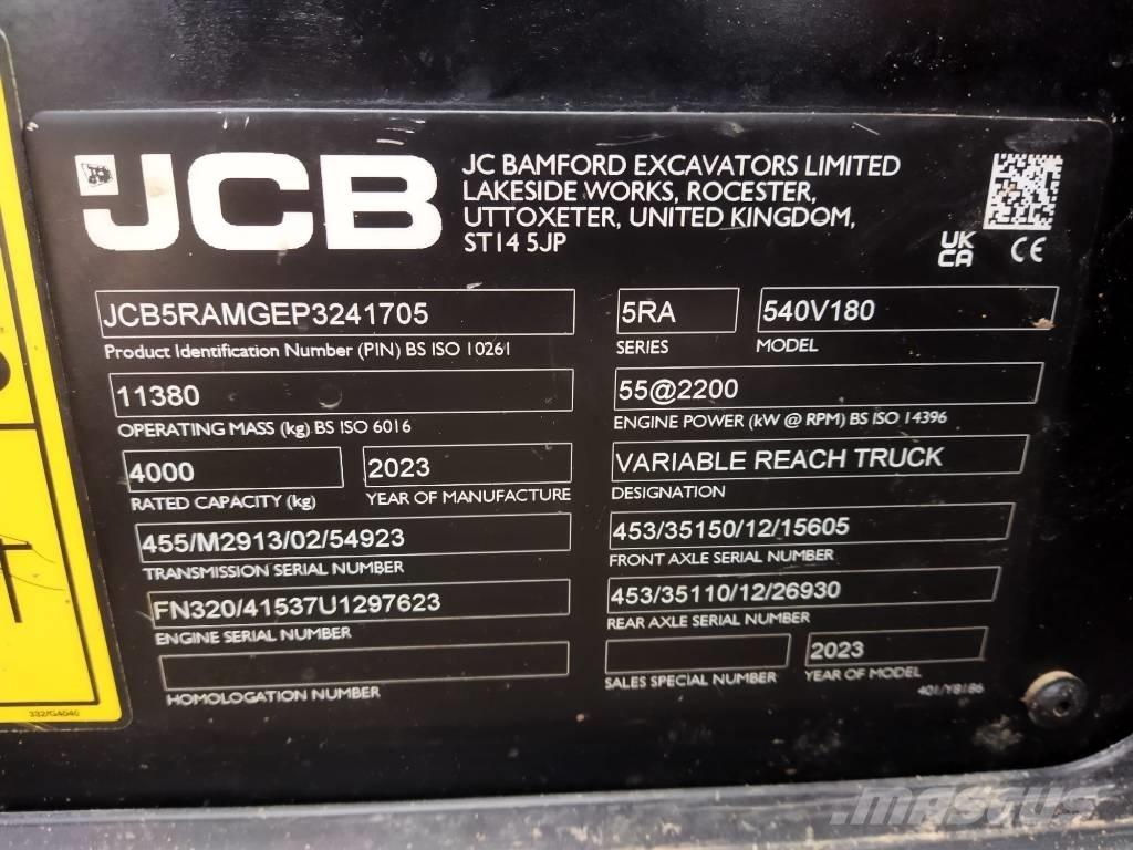 JCB 540.180 Teleskoplæssere