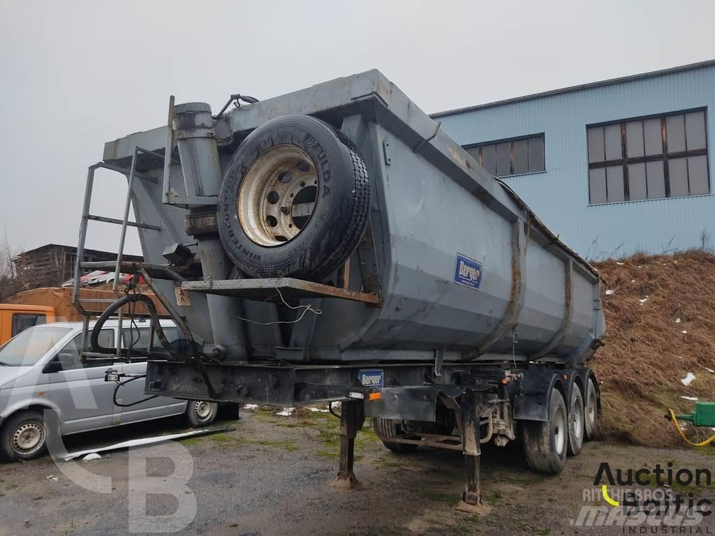 Berger N31 Semi-trailer med Gardinsider