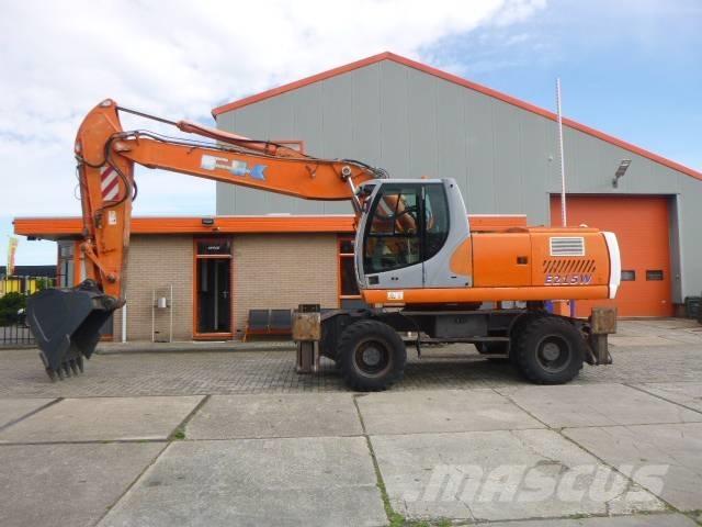 Fiat-Kobelco E215W Gravemaskiner på hjul