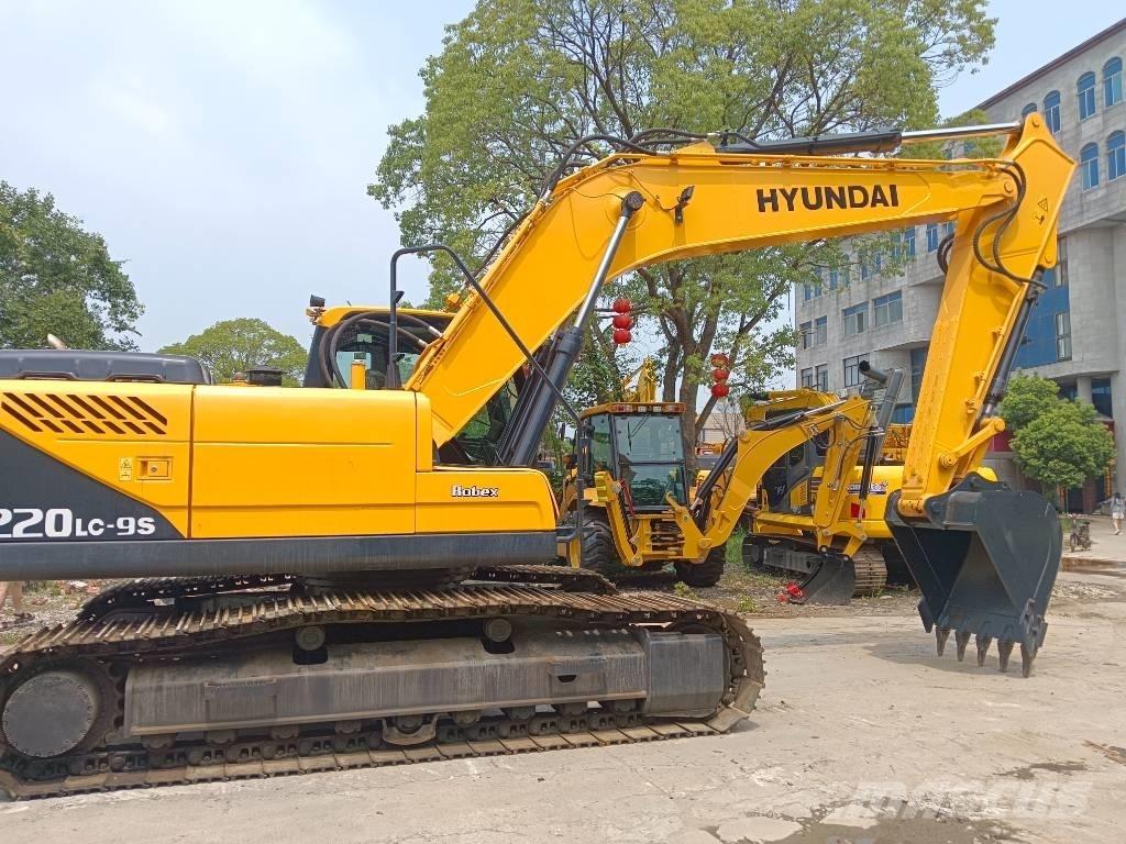 Hyundai R220LC-9S Gravemaskiner på larvebånd