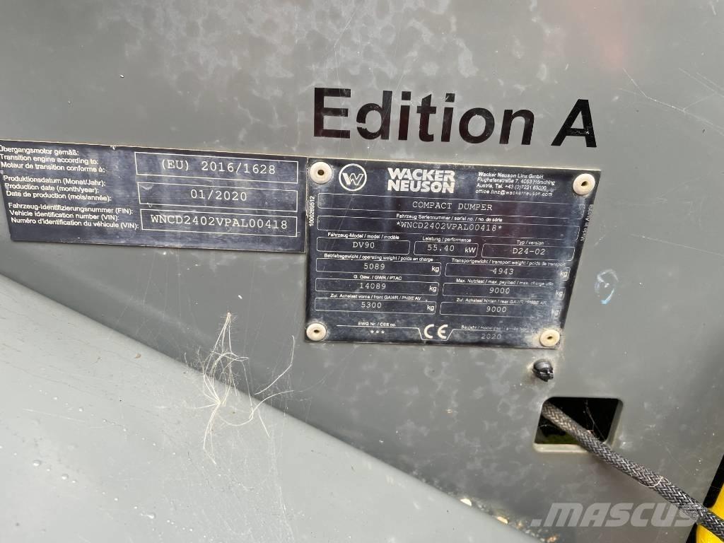 Wacker Neuson DV 90 Dumpere