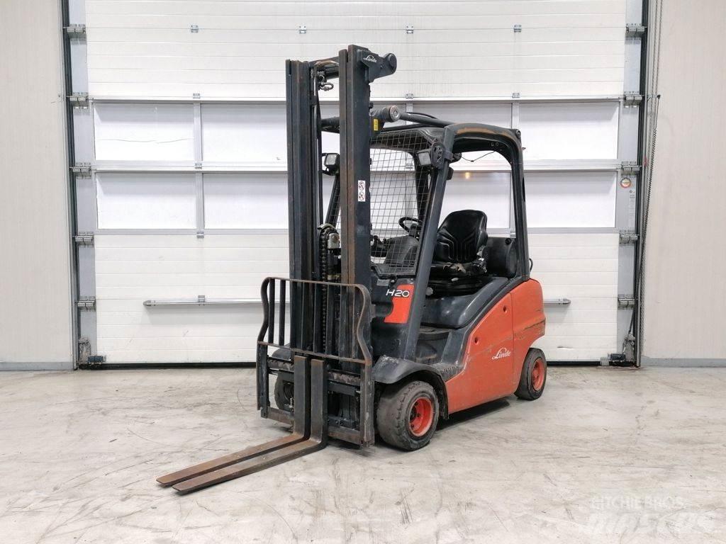Linde H20T-02 LPG gaffeltrucks